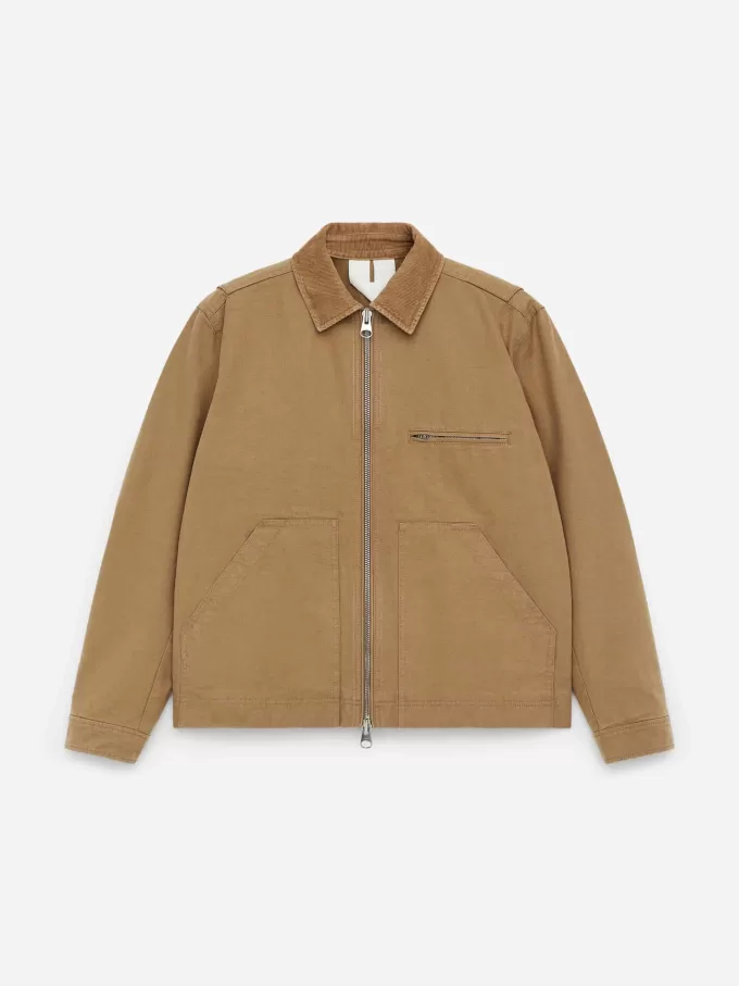 Baumwoll-Canvas-Jacke