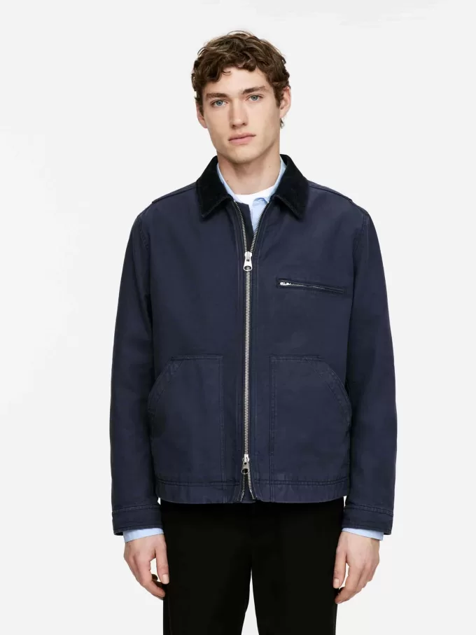 Baumwoll-Canvas-Jacke