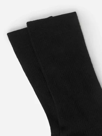 Baumwollrippsocken im 5er-Set