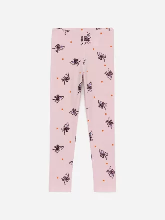 Bedruckte Jersey-Leggings