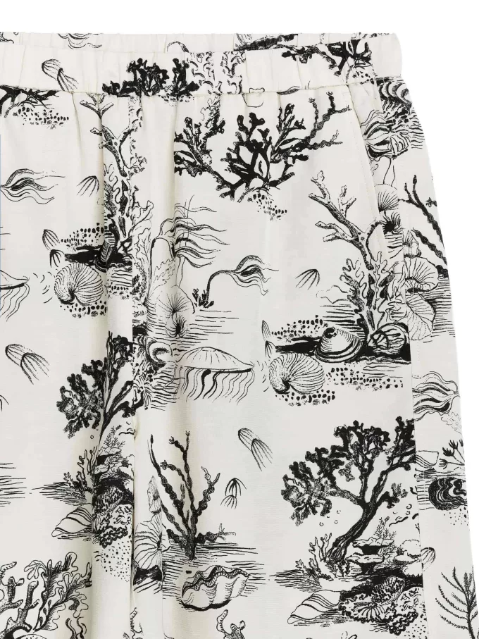 Bedruckte Pull-On-Shorts