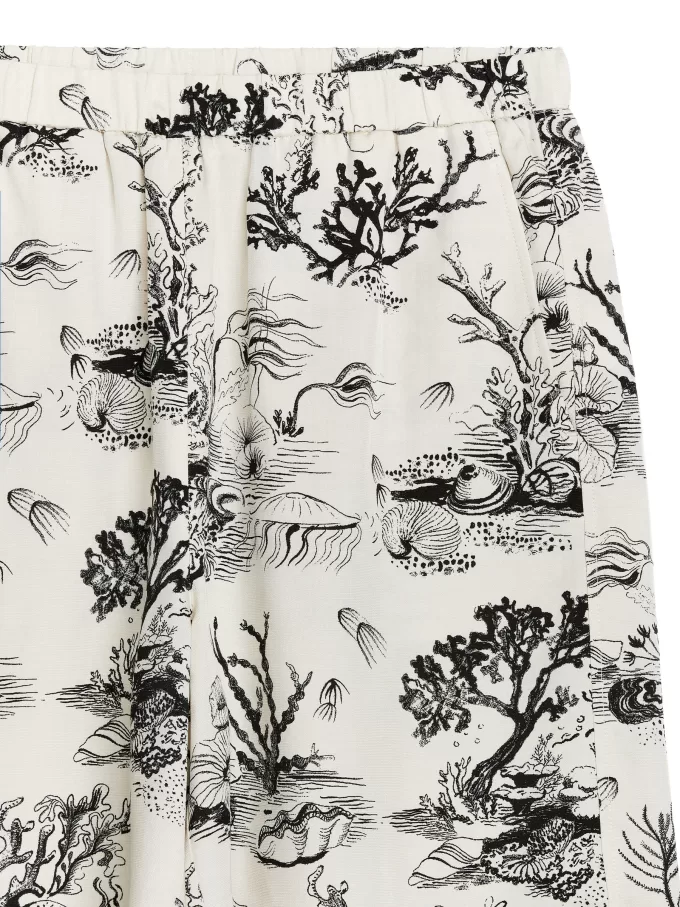 Bedruckte Pull-On-Shorts