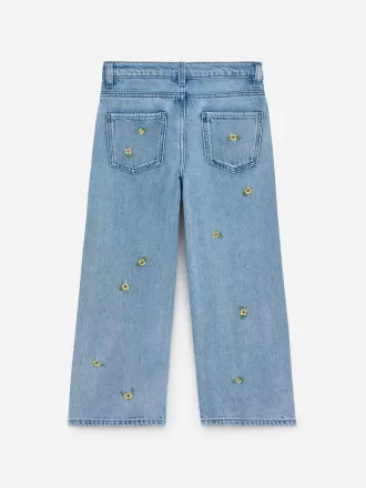 Bestickte Jeanshose