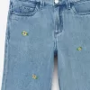 Bestickte Jeanshose