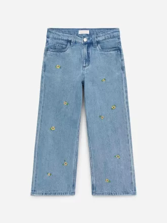 Bestickte Jeanshose
