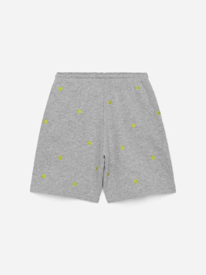 Bestickte Sweatshorts Bestickte Sweatshorts