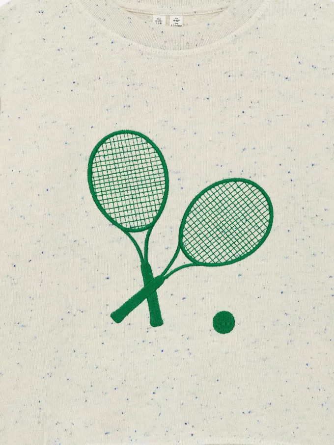 Besticktes Sweatshirt