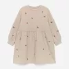 Besticktes Sweatshirt-Kleid
