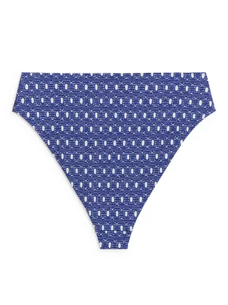 Bikini-Slip mit hoher Taille