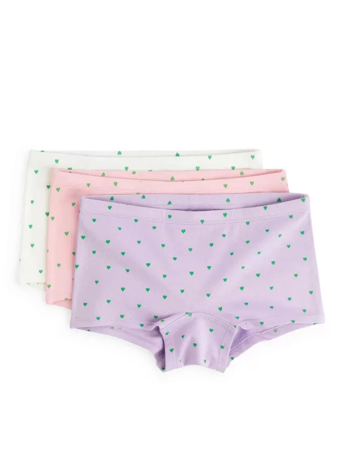 Boxershorts aus Baumwolljersey im 3er-Set