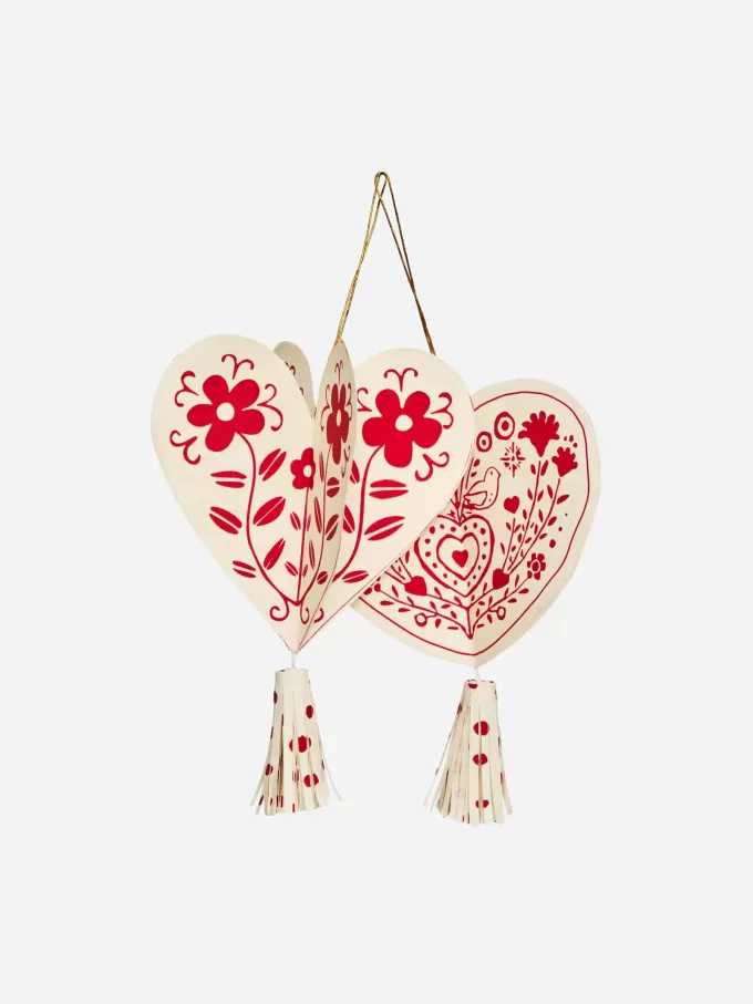 Eine Welt voller Bastelpapierornamente, 2er-Set