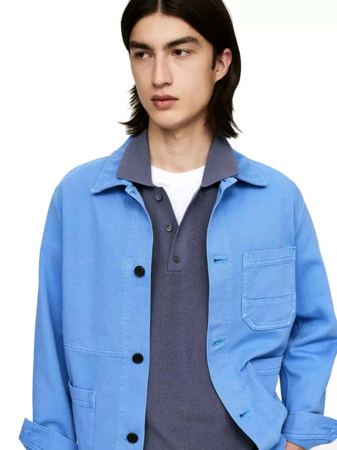 Feinstrick-Poloshirt