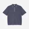 Feinstrick-Poloshirt