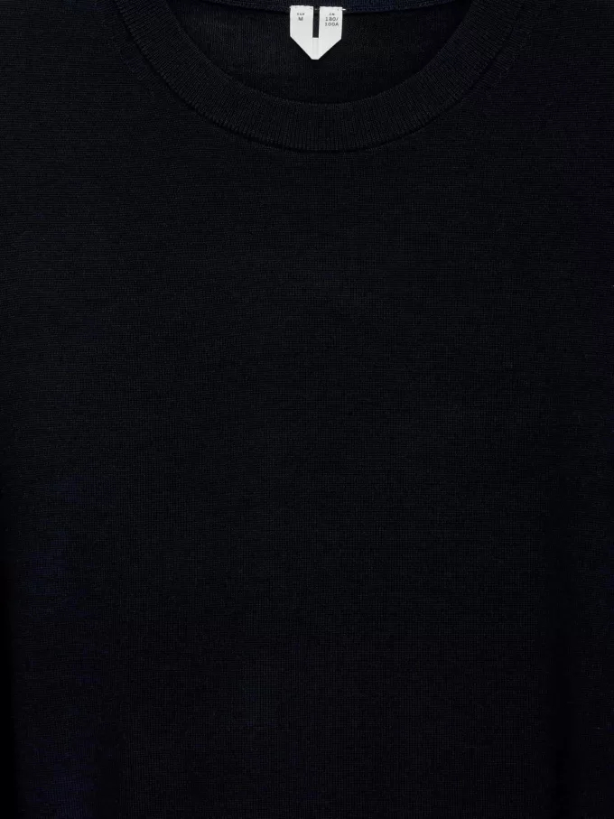 Feinstrickpullover aus Merinowolle