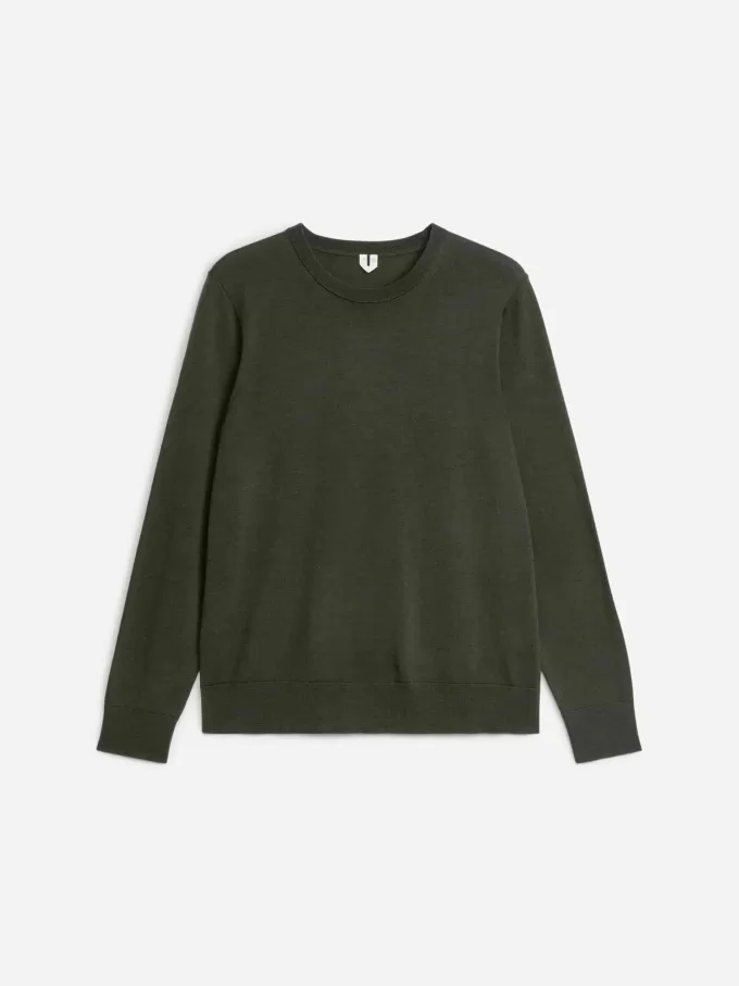 Feinstrickpullover aus Merinowolle