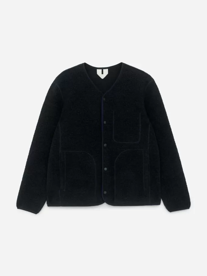 Fleecejacke aus Wollmischung