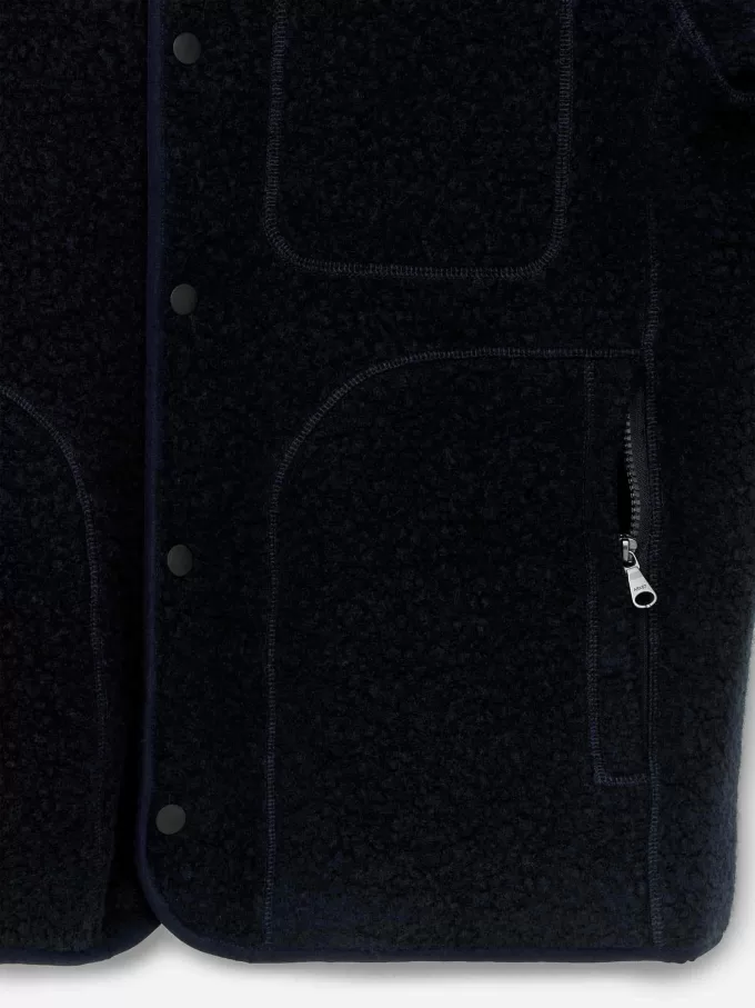 Fleecejacke aus Wollmischung