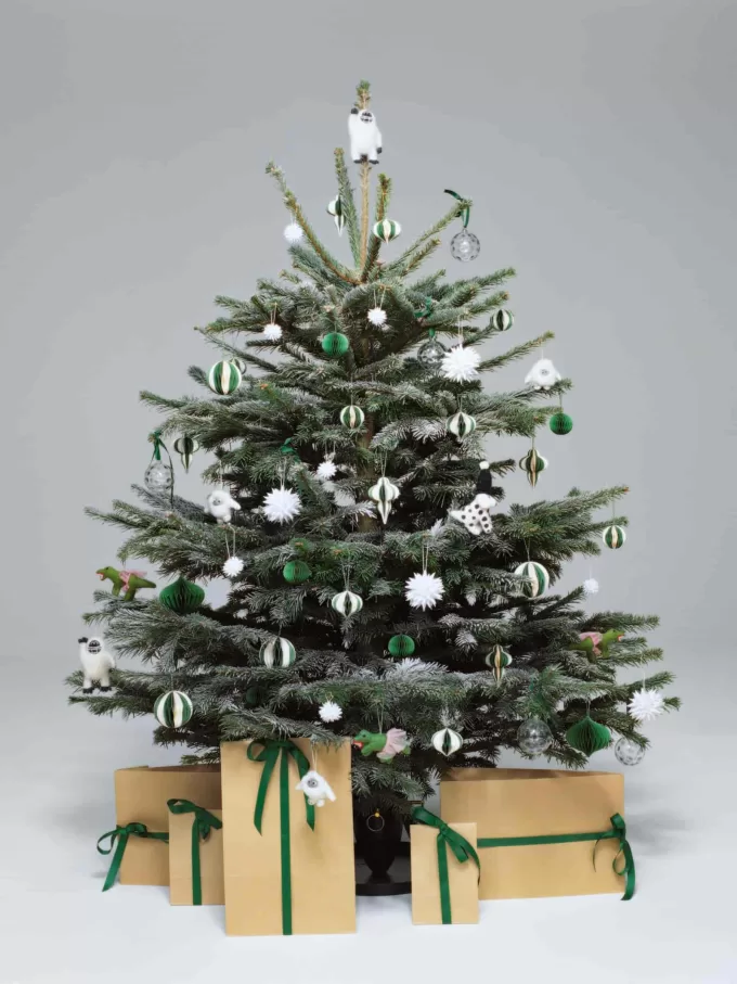 Wabenornamente im 2er-Set