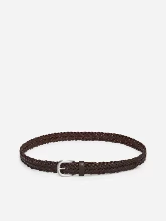 Geflochtener Ledergürtel