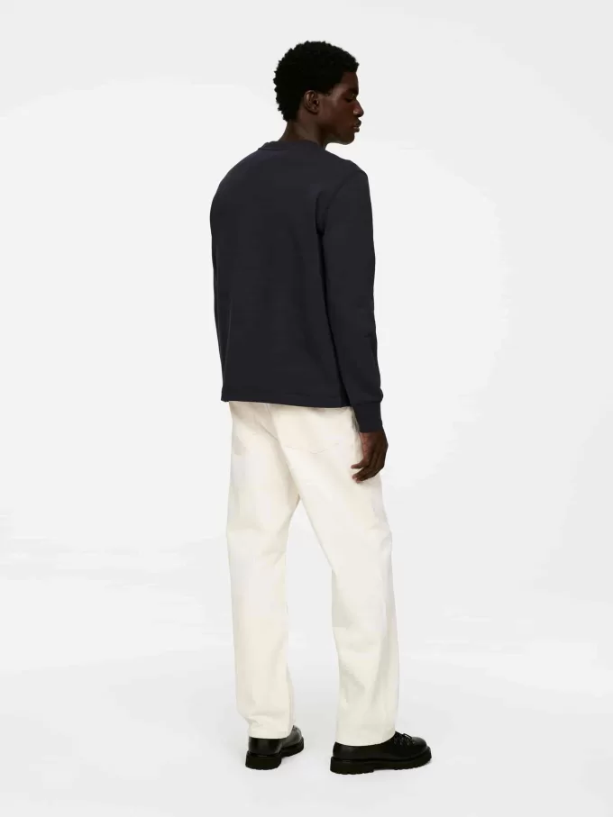 Gerade geschnittenes Sweatshirt