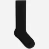 Gerippte Socken aus Wollmischung