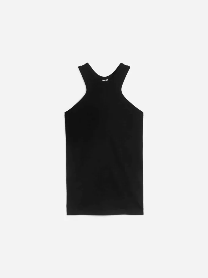 Geripptes Racer-Tanktop Geripptes Racer-Tanktop