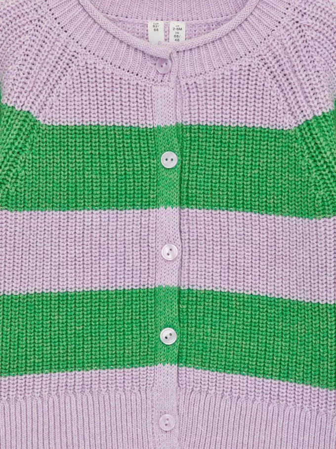 Gestrickter Baumwoll-Cardigan
