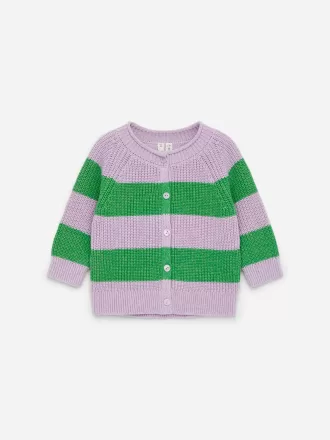 Gestrickter Baumwoll-Cardigan Gestrickter Baumwoll-Cardigan