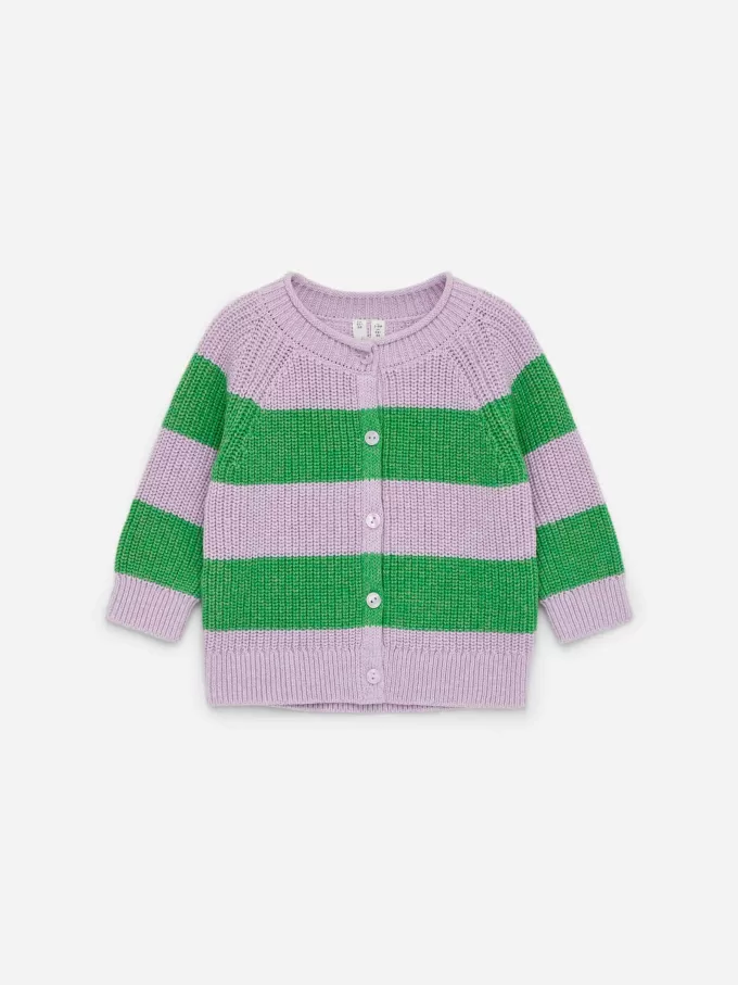 Gestrickter Baumwoll-Cardigan