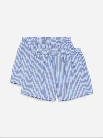 Gewebte Boxershorts, 2er-Set