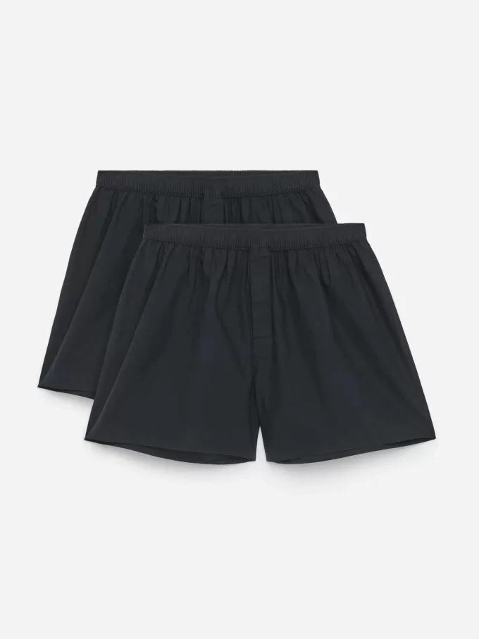 Gewebte Boxershorts, 2er-Set