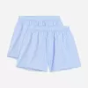 Gewebte Boxershorts, 2er-Set