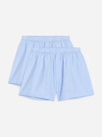 Gewebte Boxershorts, 2er-Set