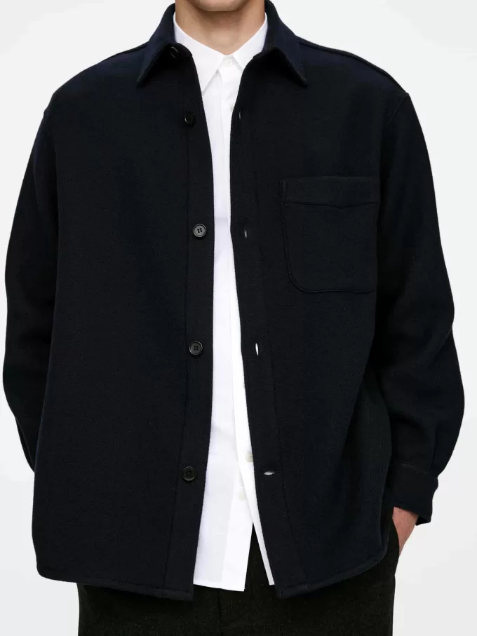 Hemd aus Wollmischung