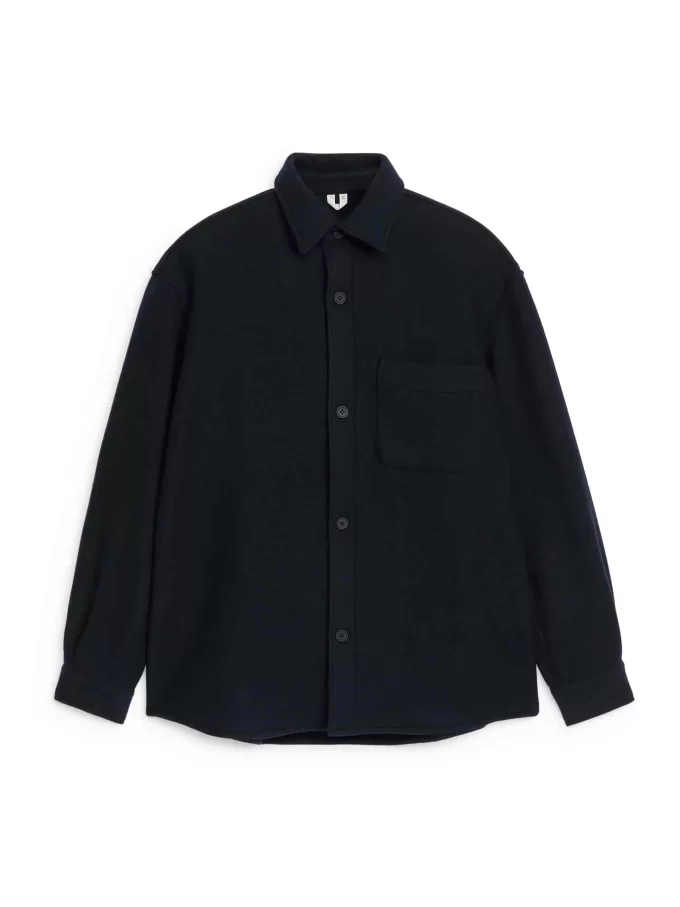 Hemd aus Wollmischung