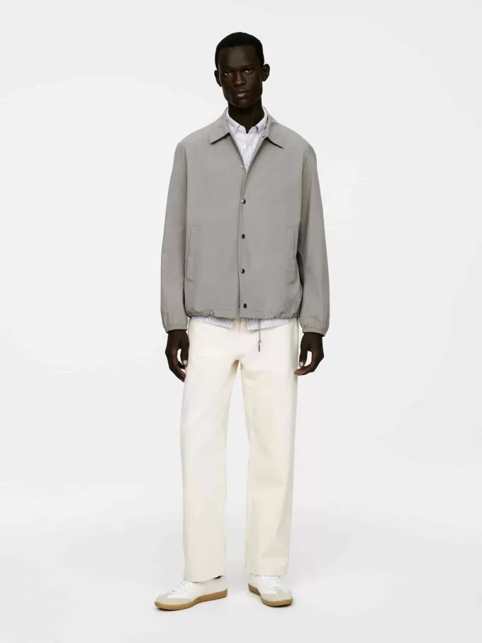 Hemdjacke aus Baumwollmischung