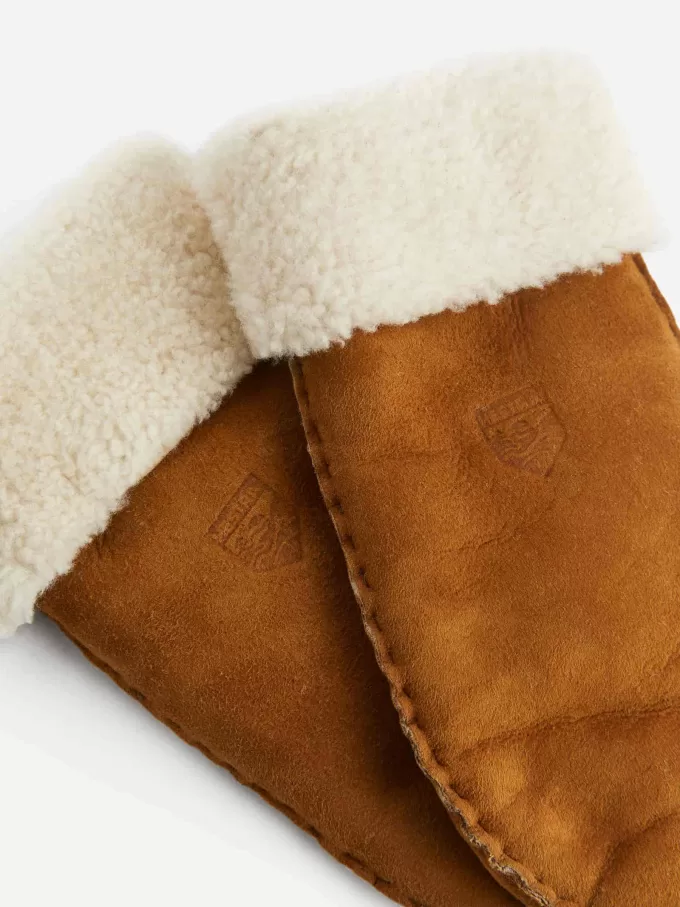 Hestra-Fäustlinge aus Schaffell