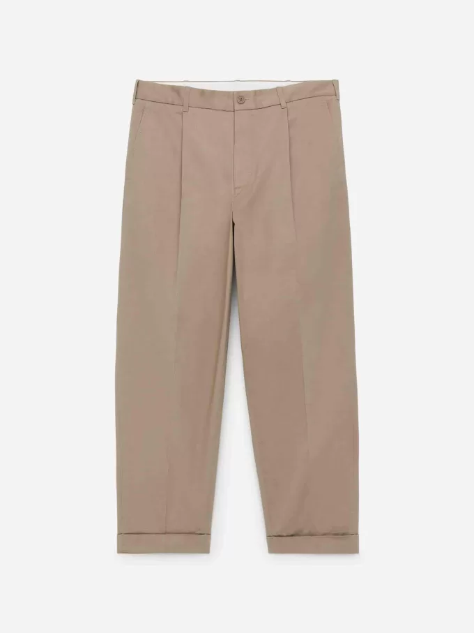 Hochklappbare Baumwollhose