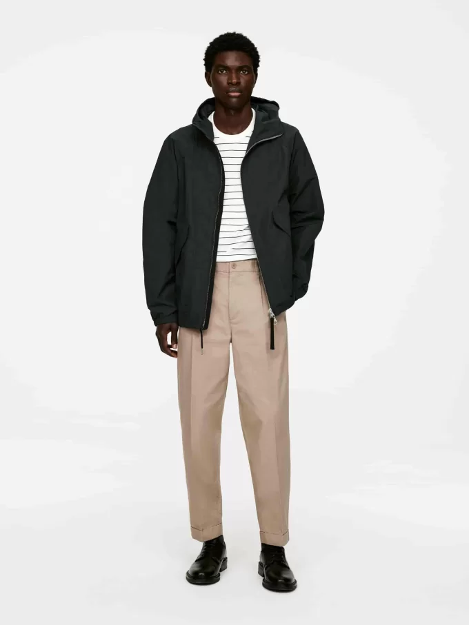 Hochklappbare Baumwollhose