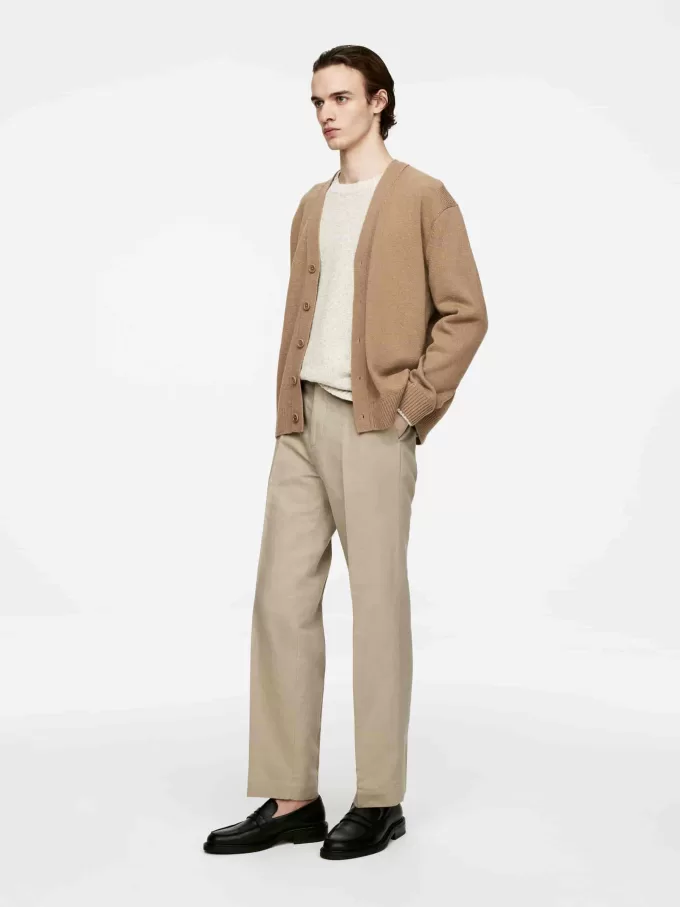 Hose aus Leinen-Baumwolle