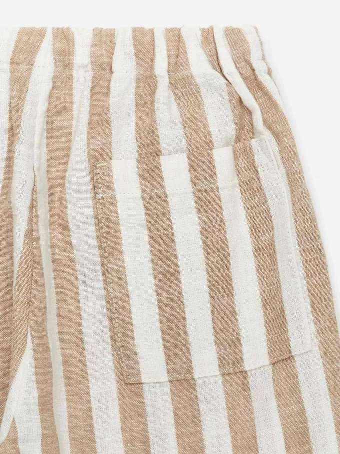 Hose aus Leinen-Baumwolle