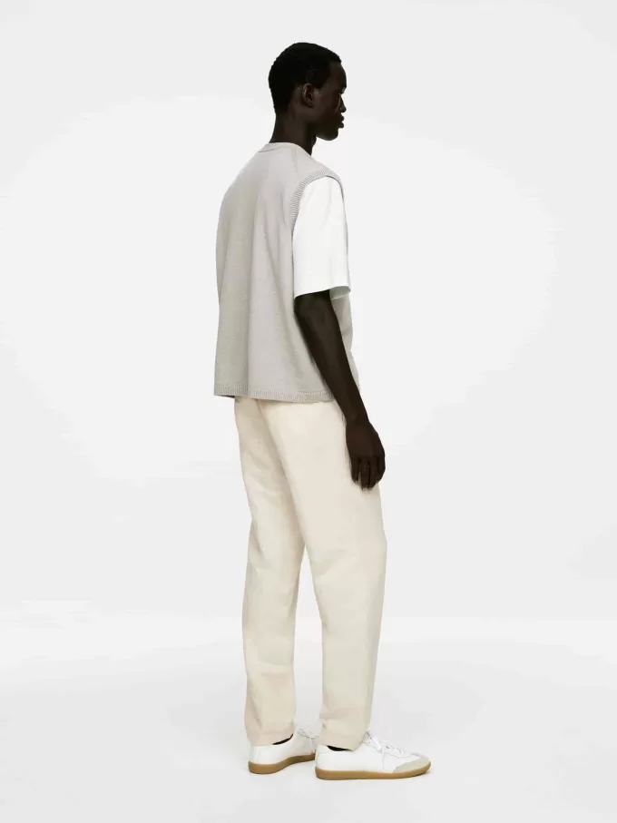 Hose aus Leinenmischung