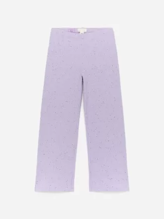 Hose aus gerippter Baumwolle