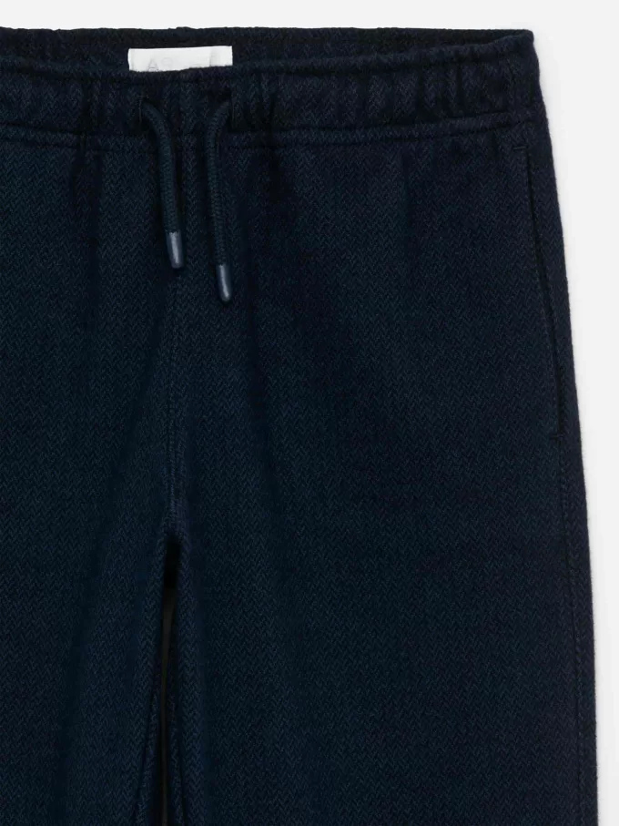 Jogginghose mit Fischgrätenmuster Jogginghose mit Fischgrätenmuster