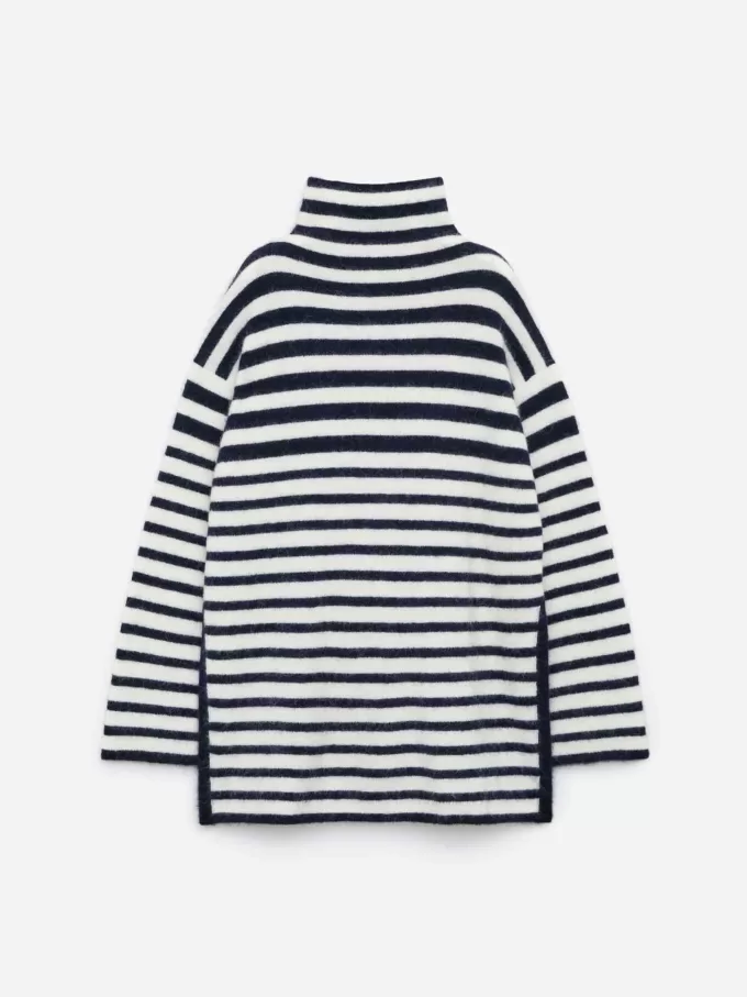 Kaminpullover aus Alpaka-Woll-Mischung