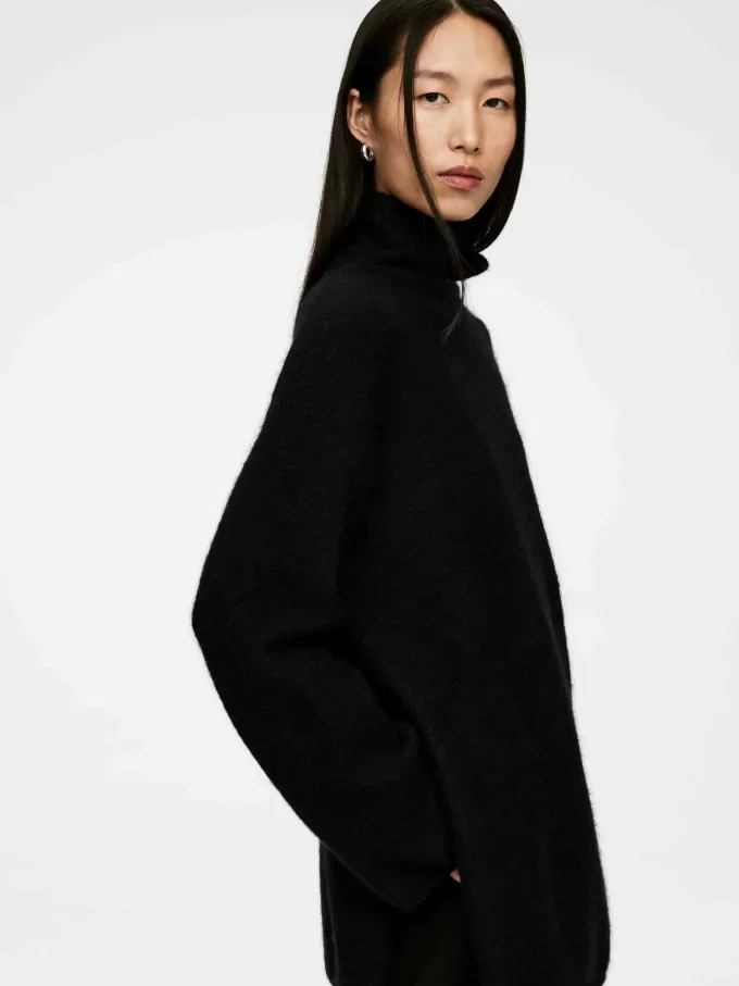 Kaminpullover aus Alpaka-Woll-Mischung