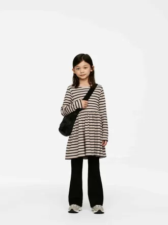 Kleid aus Baumwollripp