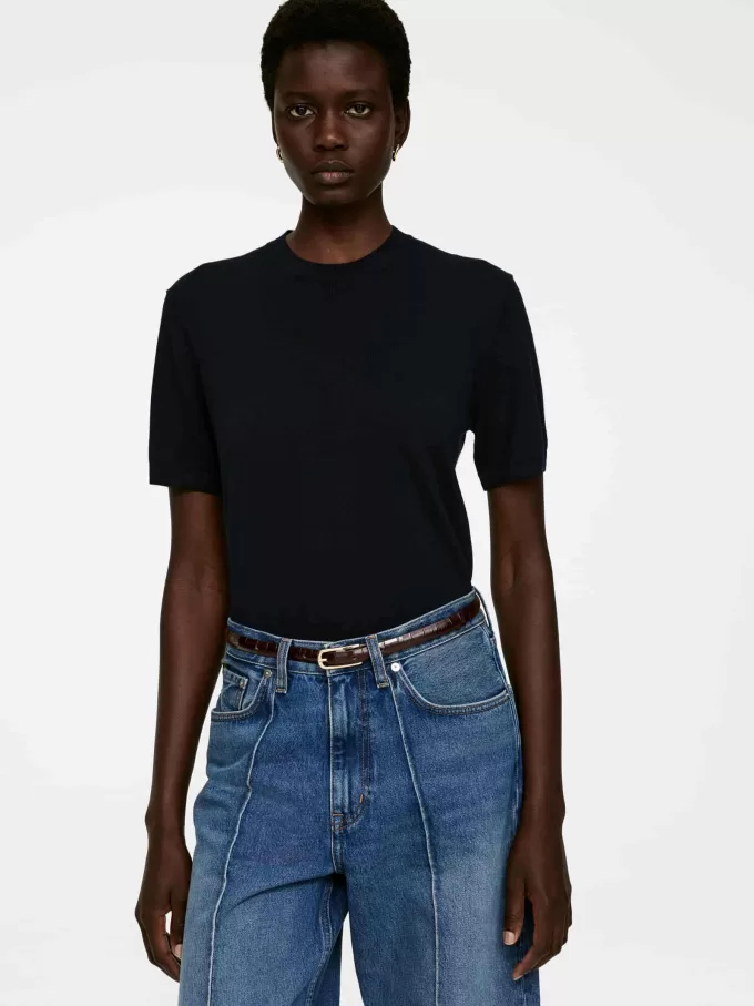 Kroko-Ledergürtel Kroko-Ledergürtel