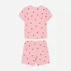 Kurzes Jersey-Pyjama-Set