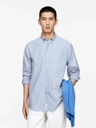 Lässiges Button-Down-Hemd